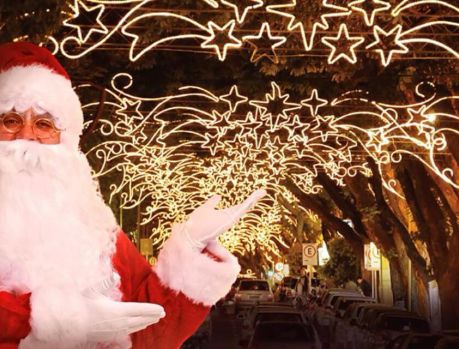Os gigantes portais de luz voltarão a colorir Umuarama no Natal!