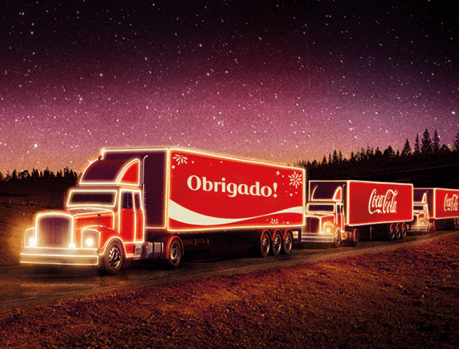Umuarama está fora da rota da Caravana de Natal da Coca-Cola!