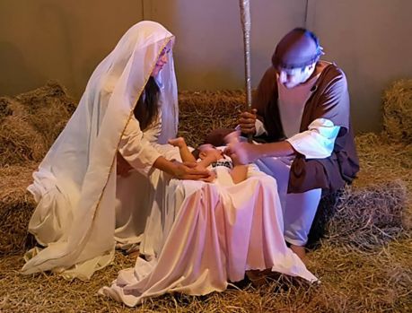 Presépio Vivo encantou o público na Praça do Natal, domingo Presépio Vivo encantou o público na Praça do Natal, domingo