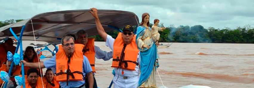 A festa da protetora dos navegantes