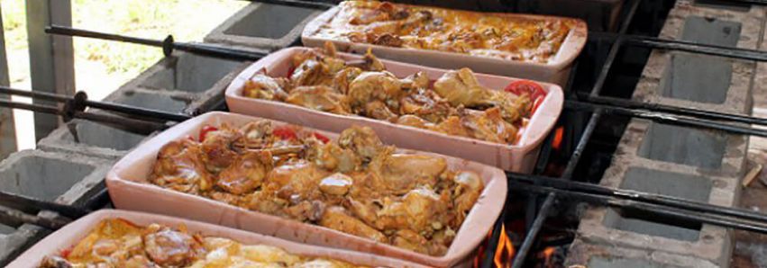 Frango na Telha, uma delícia do PR