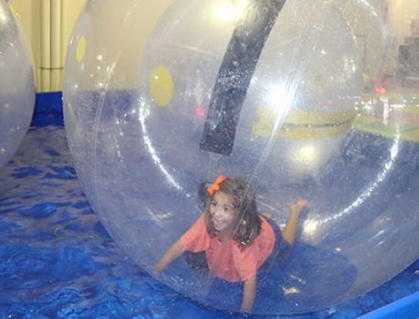 Novidade na Expo Umuarama: Water Ball Novidade na Expo Umuarama: Water Ball
