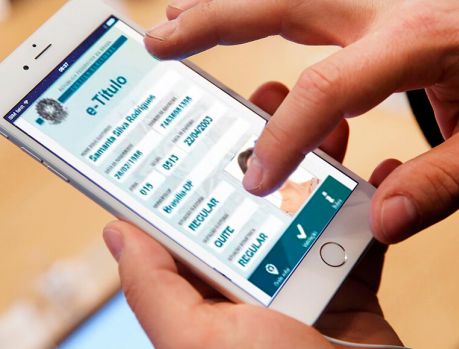 Permite usar o título de eleitor no celular Permite usar o título de eleitor no celular