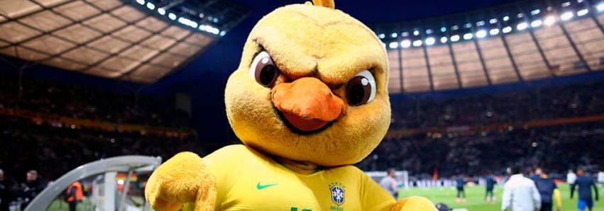 O canarinho vai comandar a torcida   
